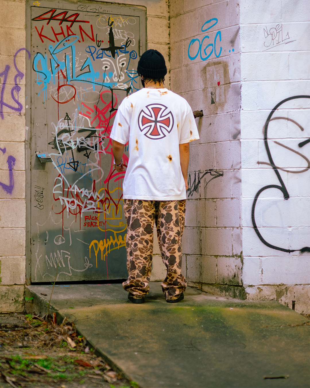 Independent Burnt Hole Tee