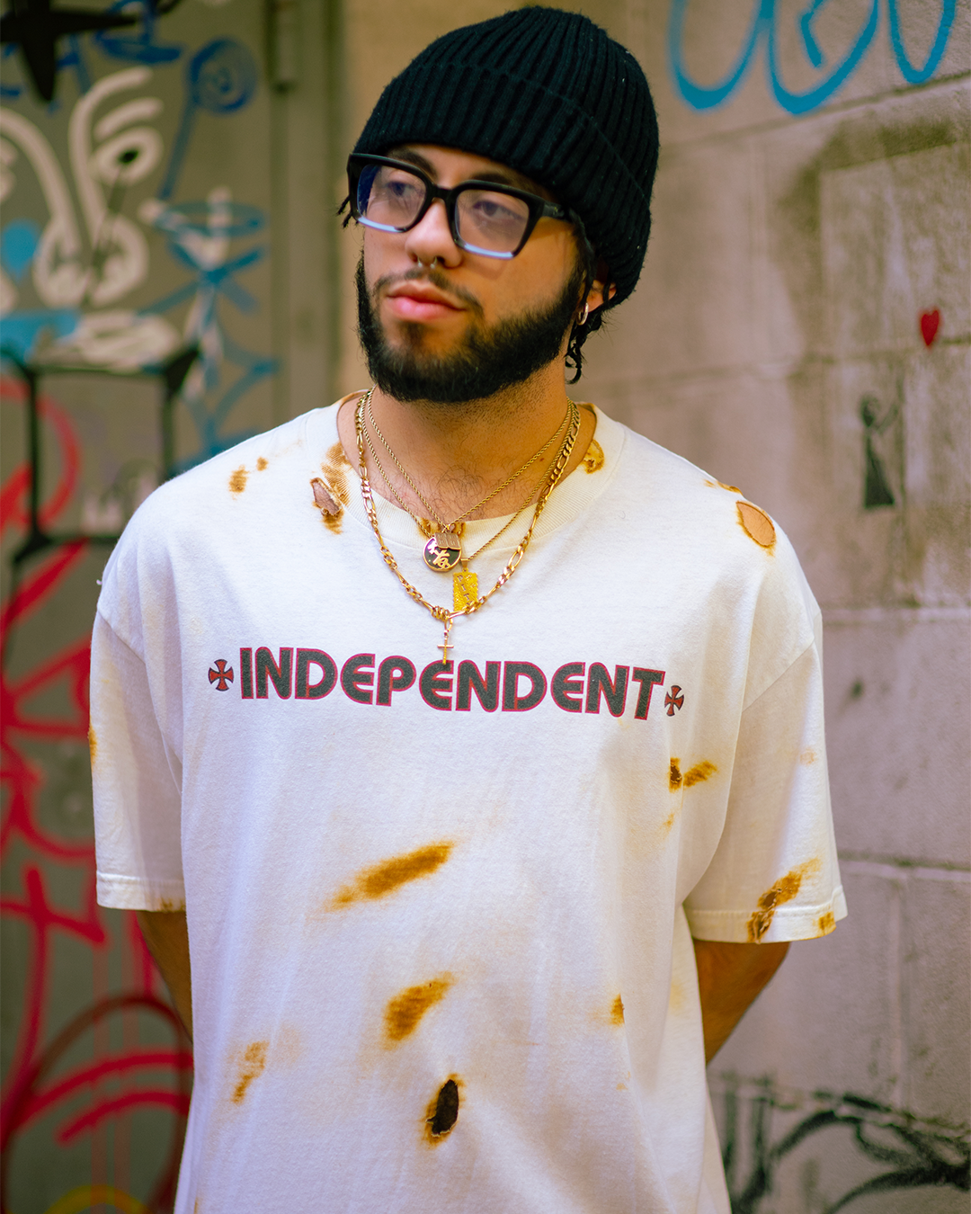 Independent Burnt Hole Tee