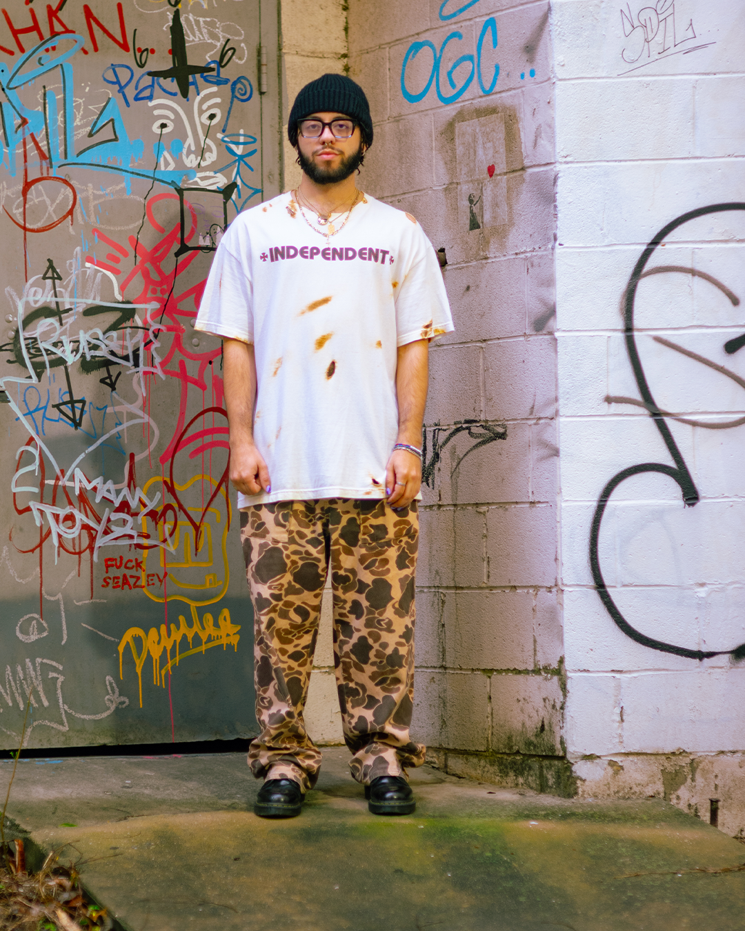 Independent Burnt Hole Tee