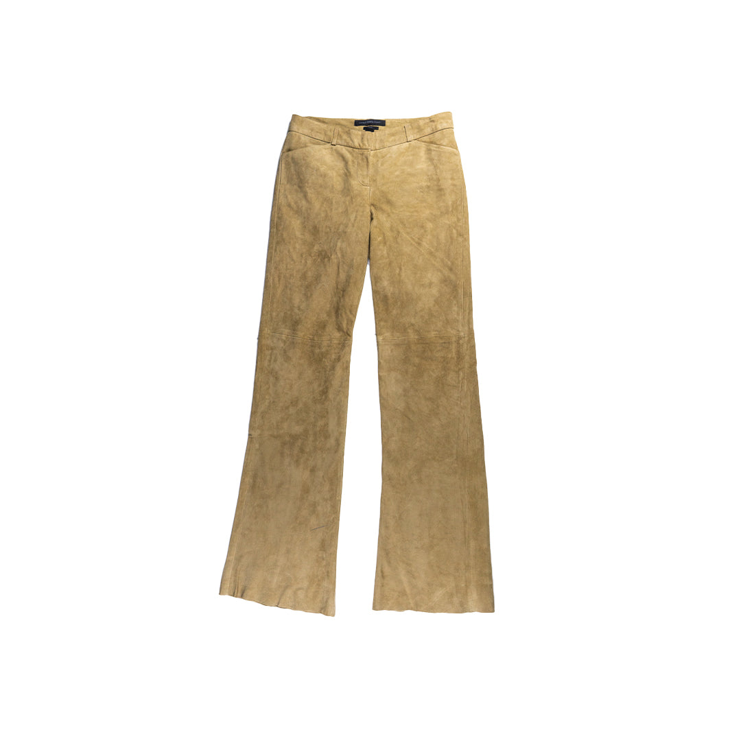 Tan Leather Pants