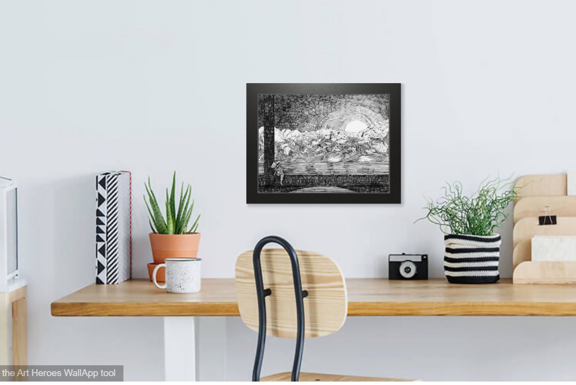 Cloudy Evening - How Bazar - Johnny Nguyen Art