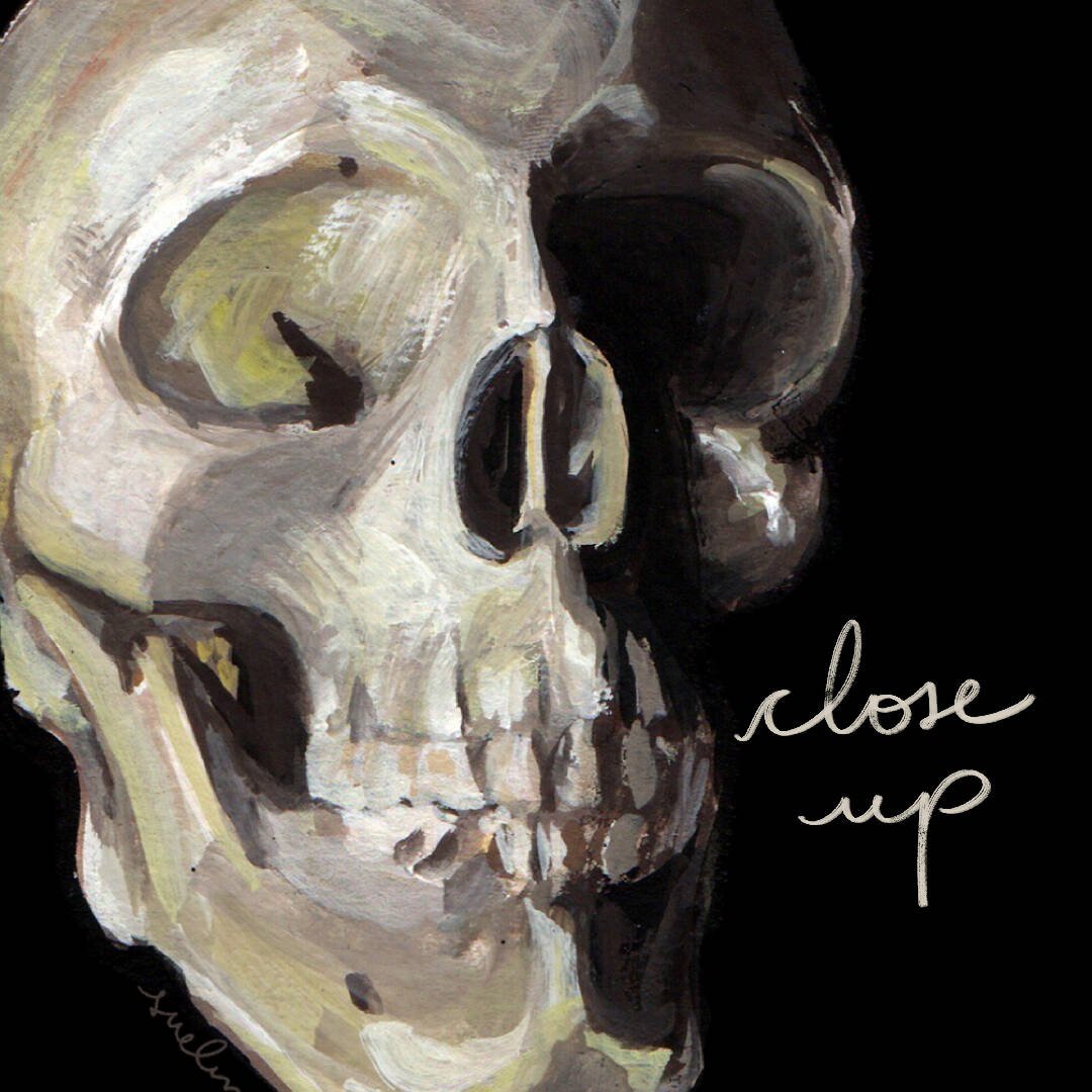 Dramatic Skull - How Bazar - suelen P. art