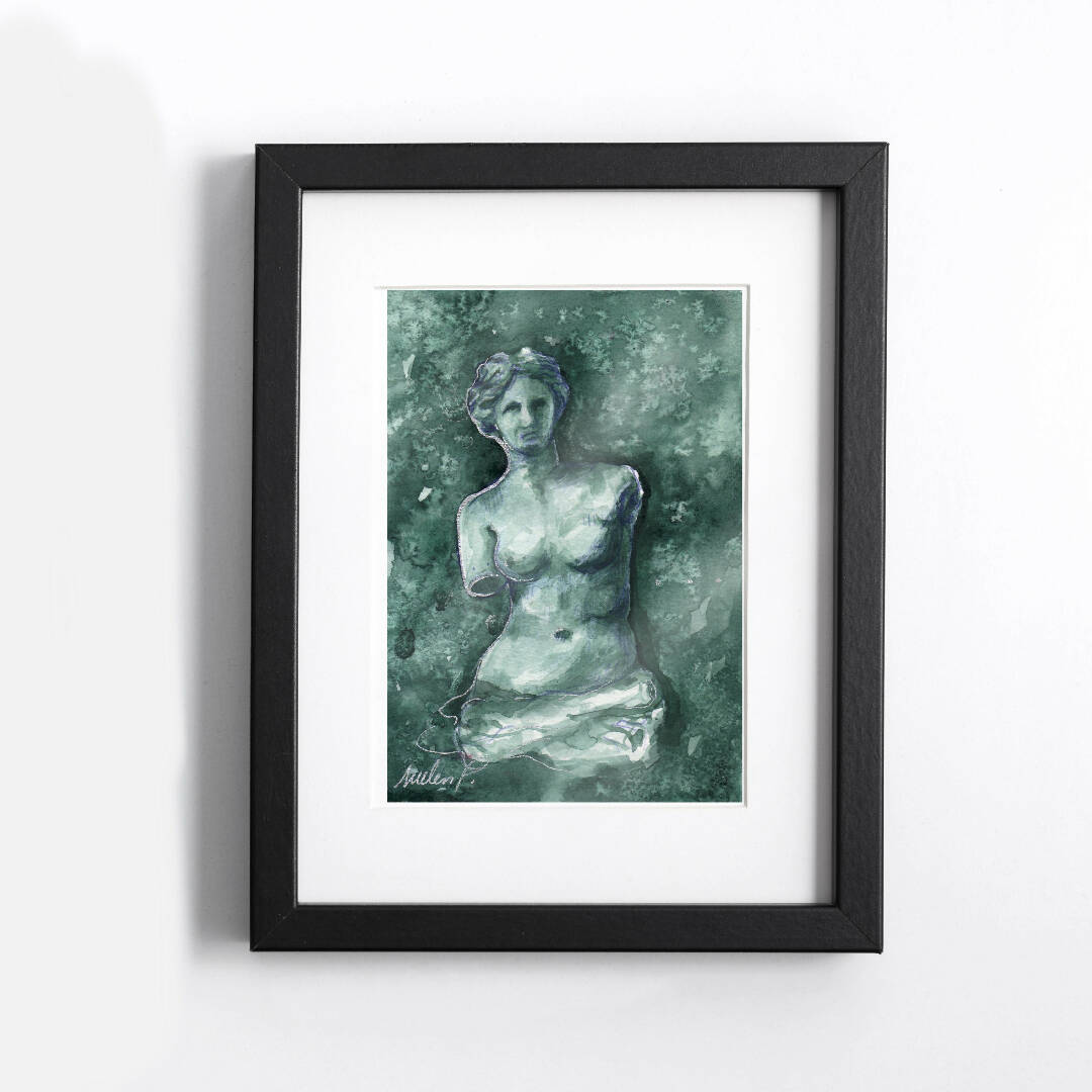 Green Venus de Milo - How Bazar - suelen P. art
