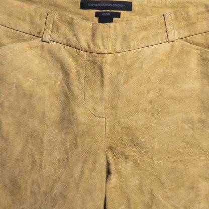 Tan Leather Pants