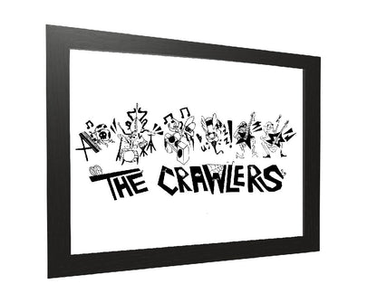 Bug Rock Band 'The Crawlers' - How Bazar - Johnny Nguyen Art